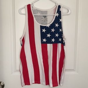 American Flag Tank - medium